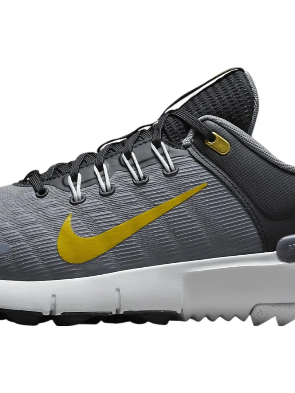 Nike Free Golf NN Wide Size 9 Mens Golf Shoes Black Grey Gold FQ7875-003 NEWNike